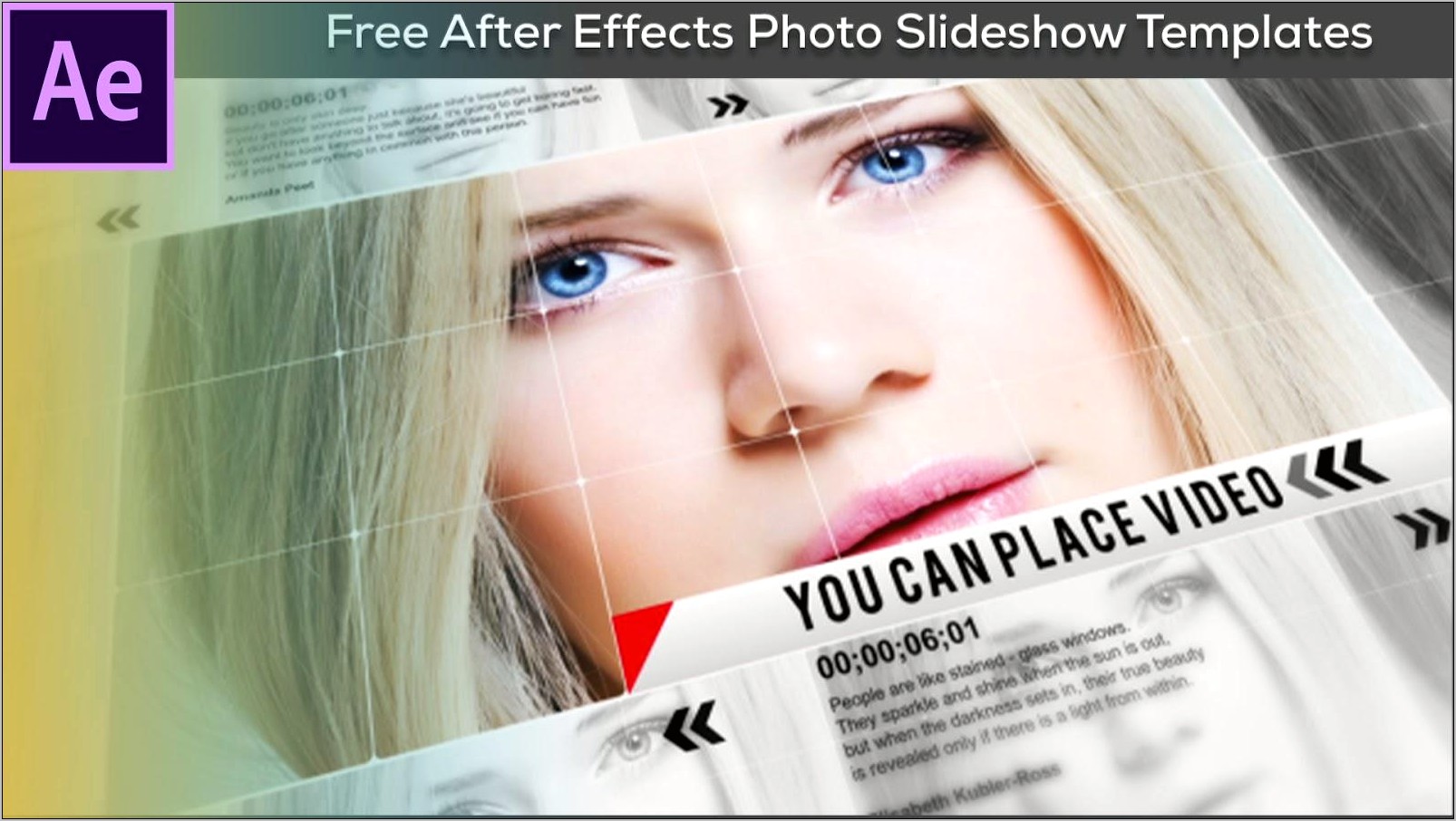 After Effects Template Free Download Slideshow