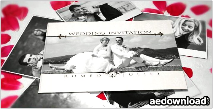After Effects Templates Free For Wedding