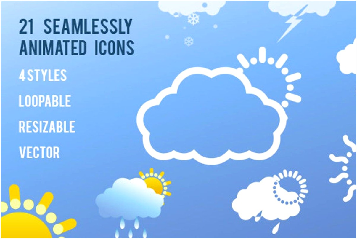 After Effects Weather Forecast Template Free