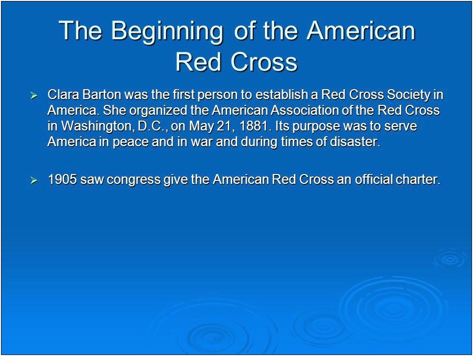American Red Cross Powerpoint Templates Free