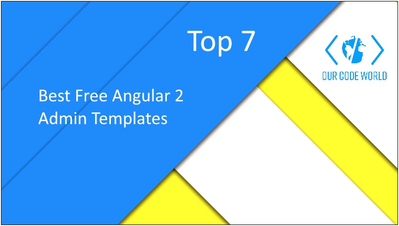 Angular 5 Admin Template Free Download