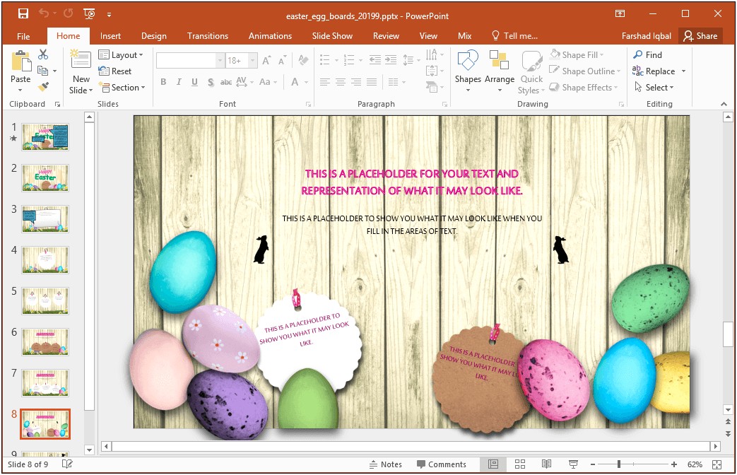 Animated Templates Easter For Powerpoint Free
