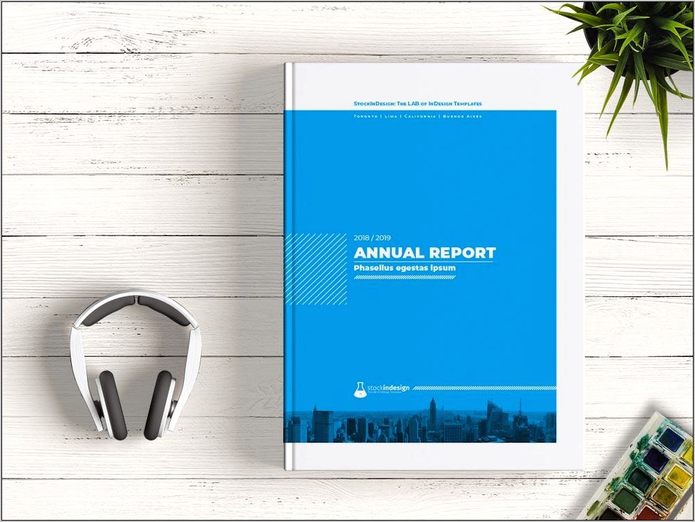 Annual Report Indesign Templates Free Download