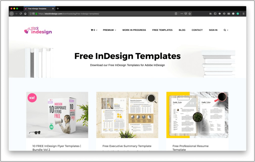 Are There Free Templates Indesign Adobe