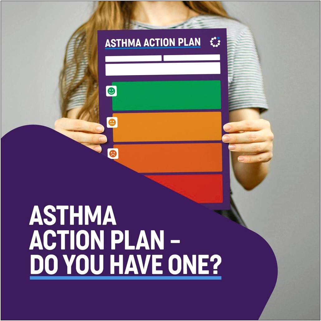 Asthma Action Plan Template Free Printable