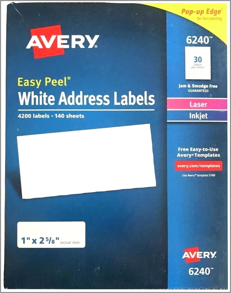 Avery 5160 Label Template Free Download