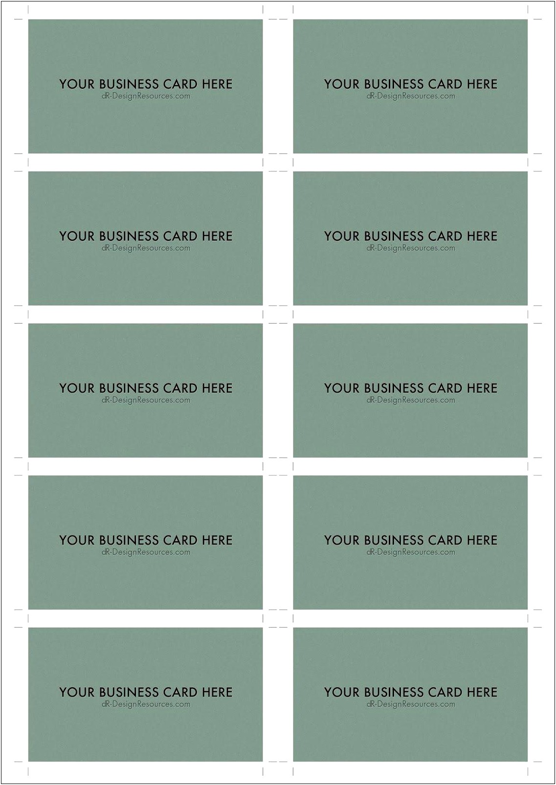Avery Blank Business Card Templates Free