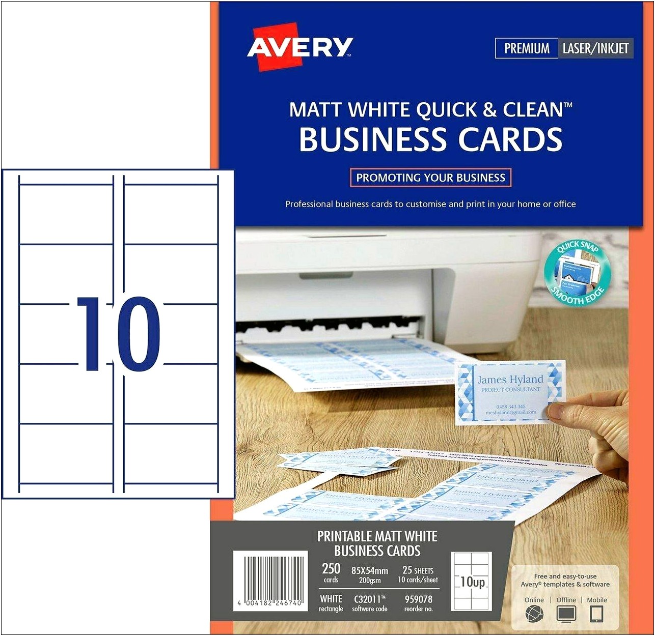 Avery Business Card Labels Free Templates Resume Example Gallery