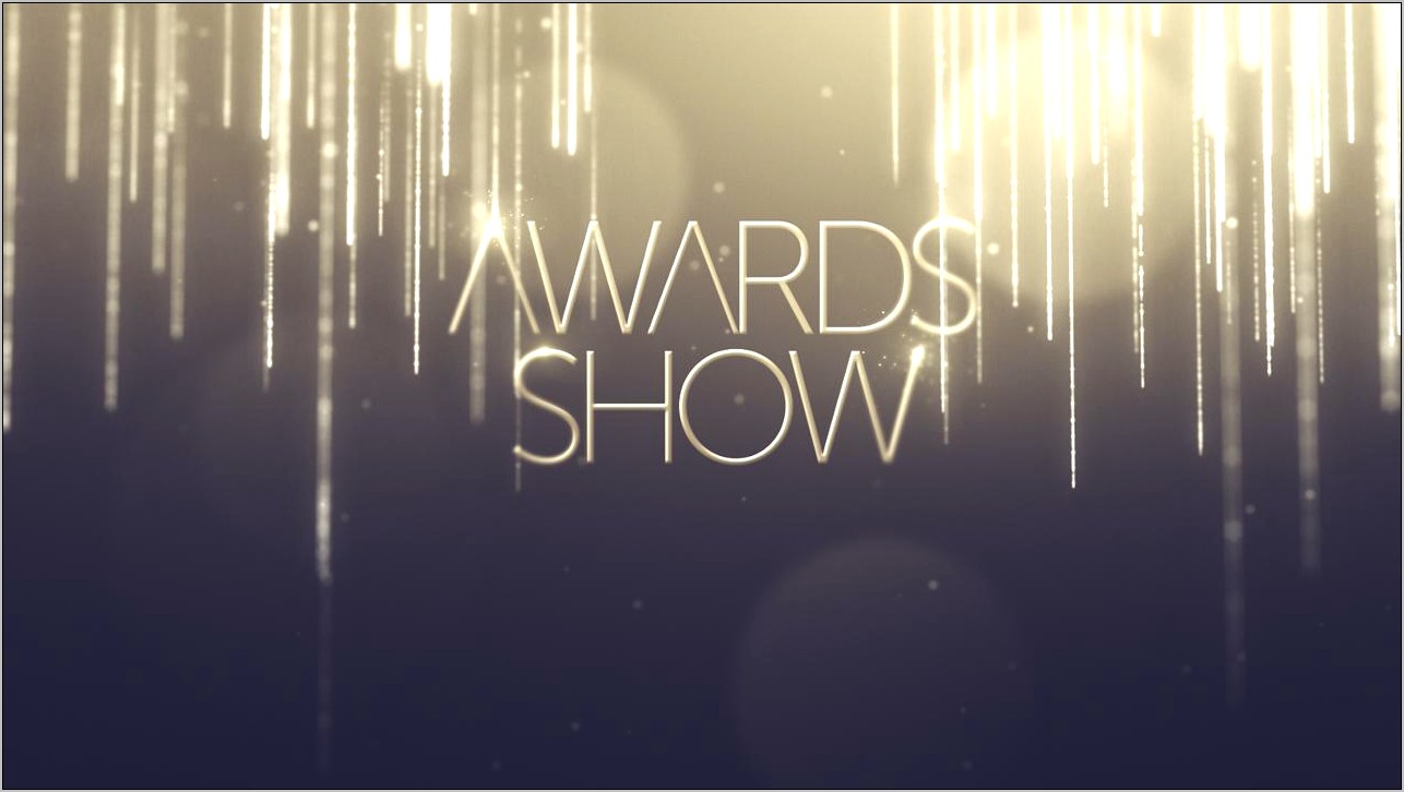 Awards Ceremony After Effects Template Free