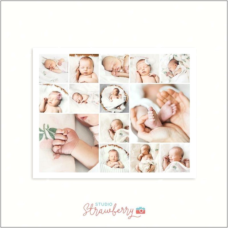 Baby Photo Collage Template Free Download