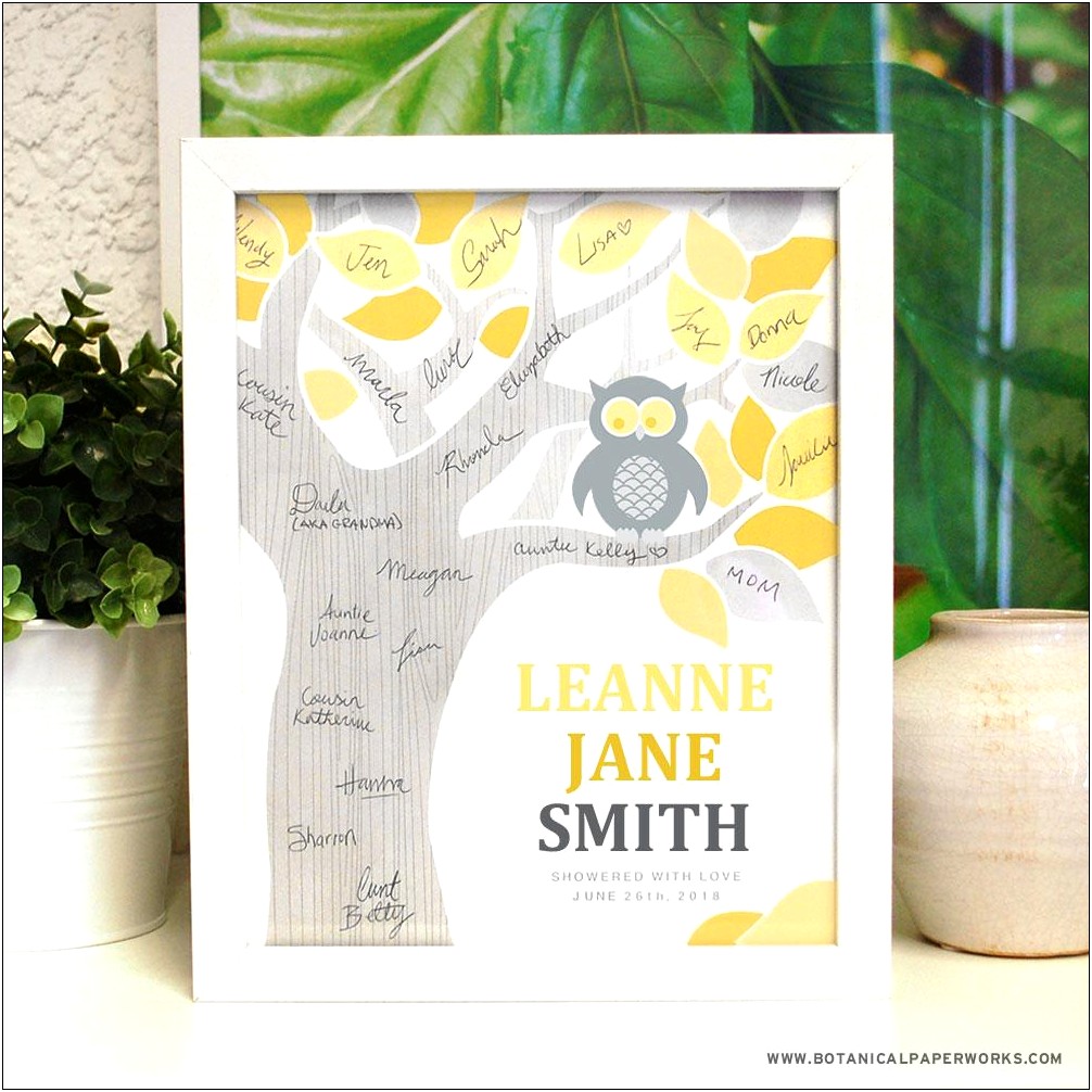Baby Shower Book Request Free Template