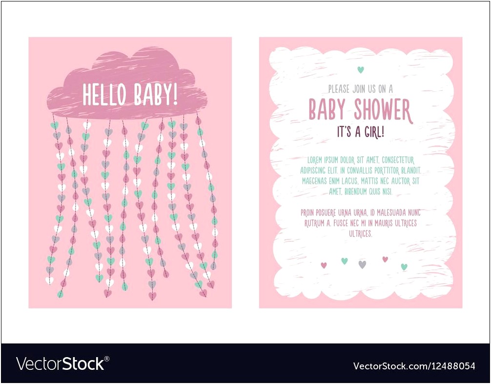 Baby Shower Invitation Templates Girl Free