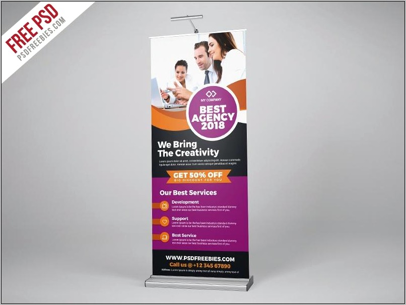 Banner Design Psd Template Free Download
