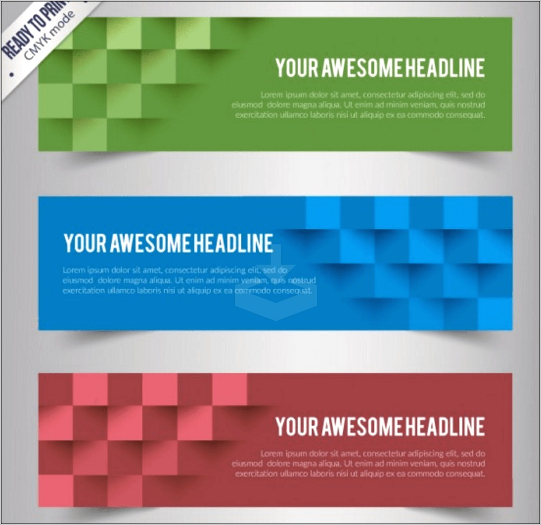 Banner Design Template Psd Free Download