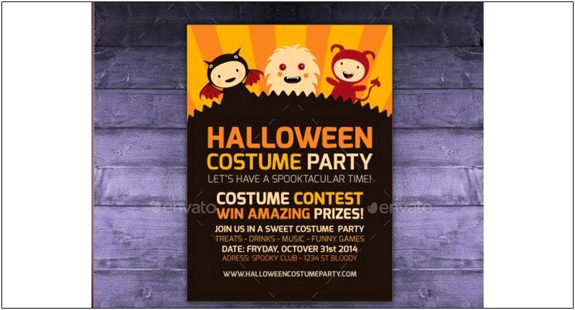 Bat Halloween Party Invitations Template Free