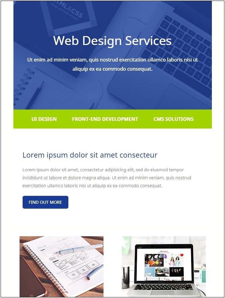Beautiful Response Html Email Templates Free