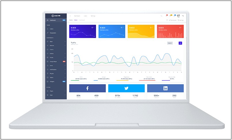 Best Admin Template Bootstrap Free Download