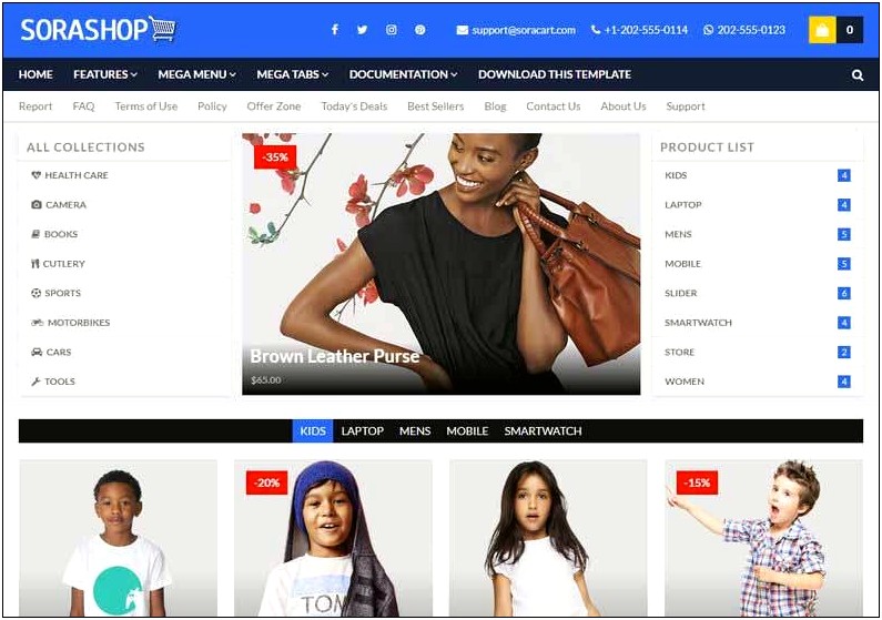 Best Blogger Ecommerce Template Free Download