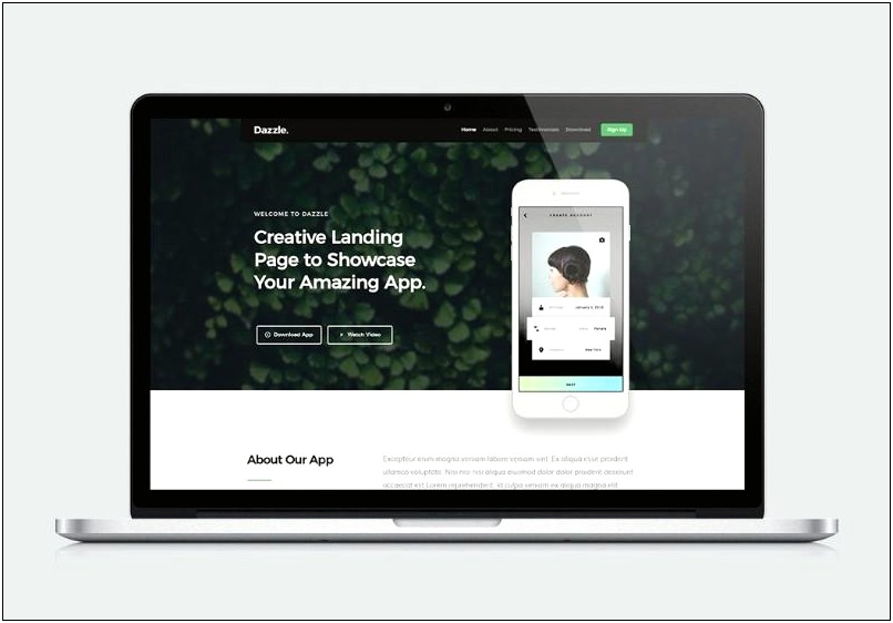 Best Free Landing Page Templates 2019
