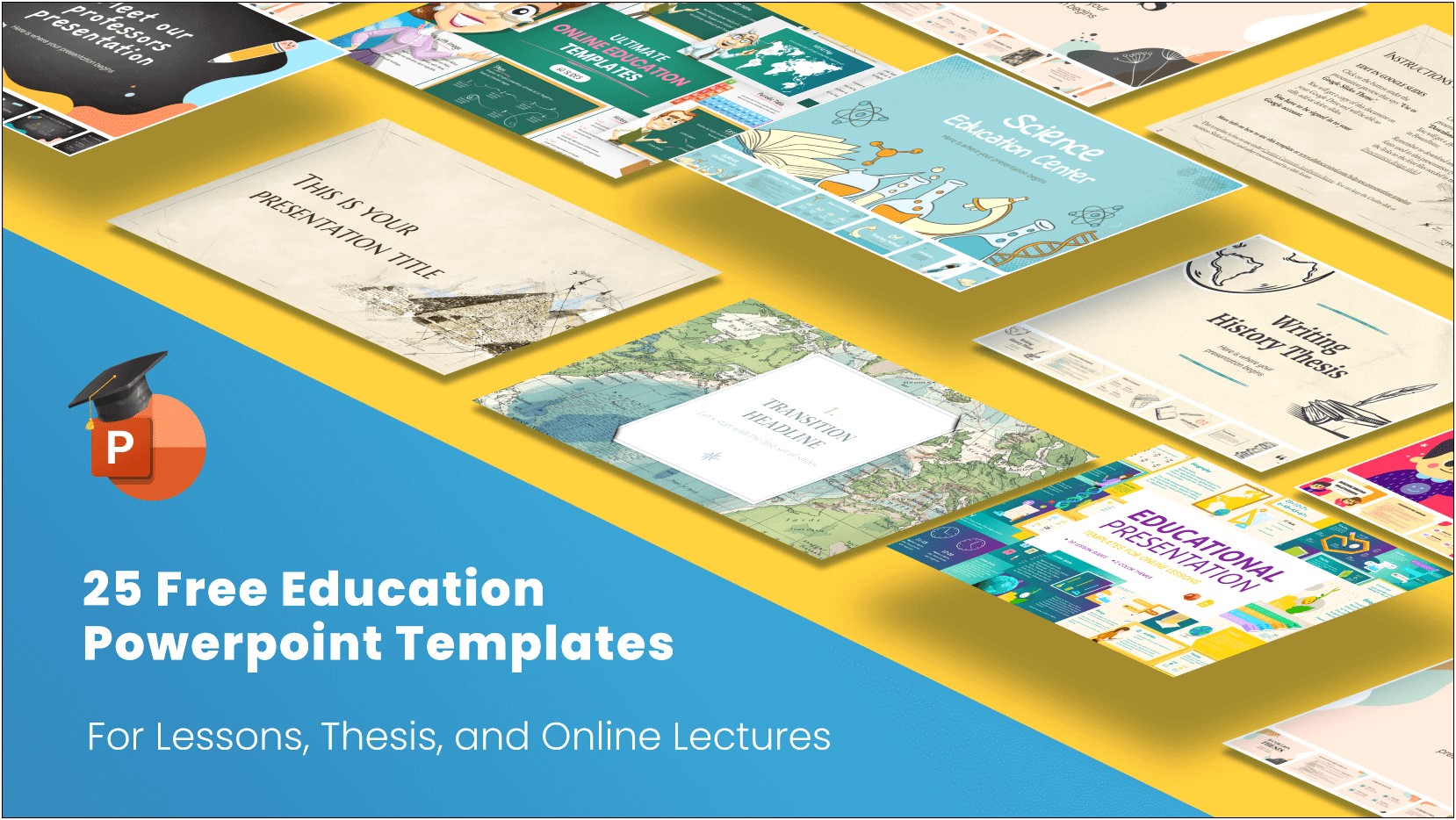 Best Free Simple Powerpoint Templates Academic