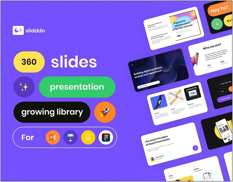 Best Free Simple Powerpoint Templates Behance