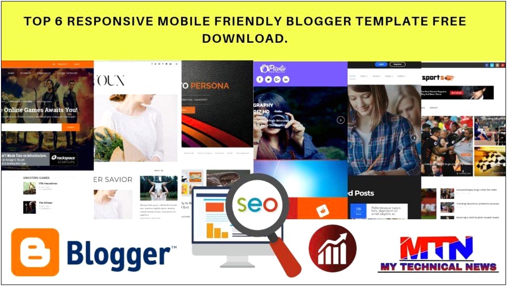Best Mobile Friendly Blogger Template Free