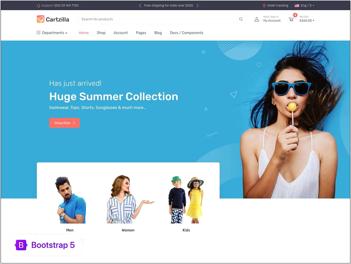 Best Online Shopping Templates Free Download