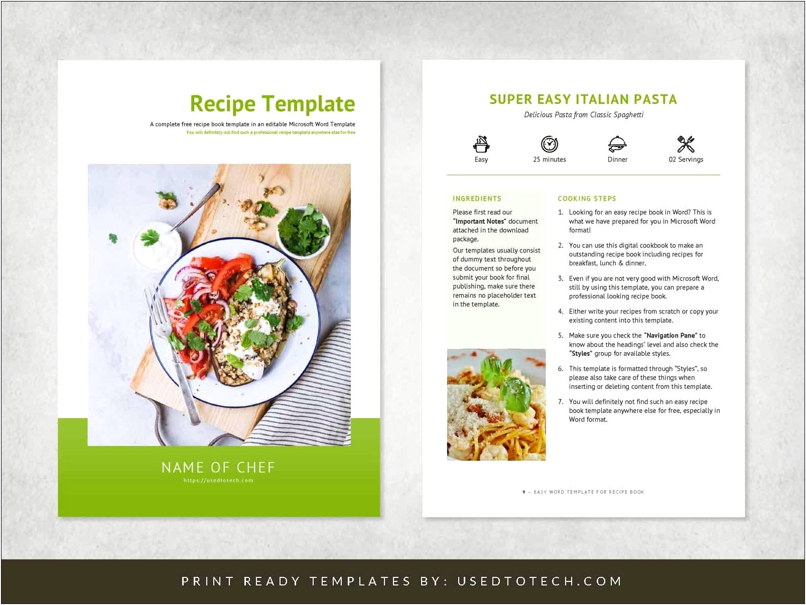 Best Publisher With Cookbook Templates Free