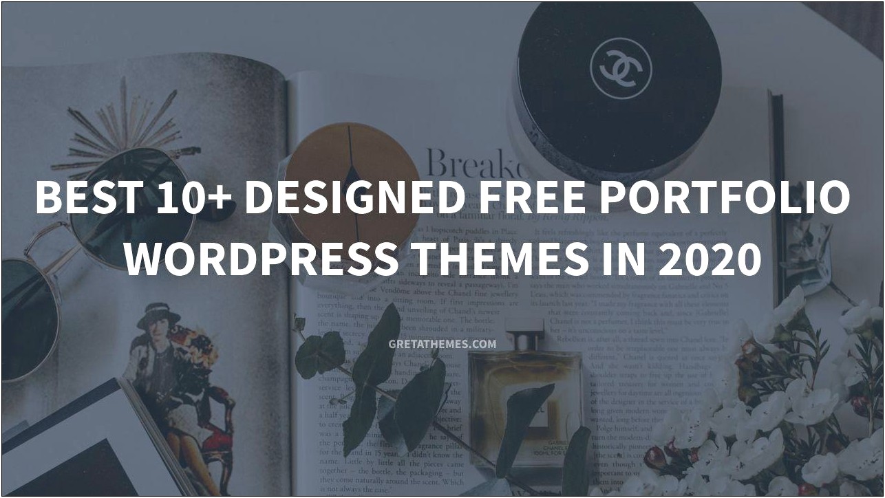 Best Wordpress Portfolio Free Template 2019