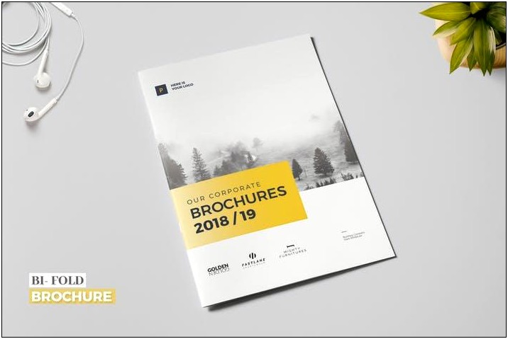 Bi Fold Business Brochure Template Free