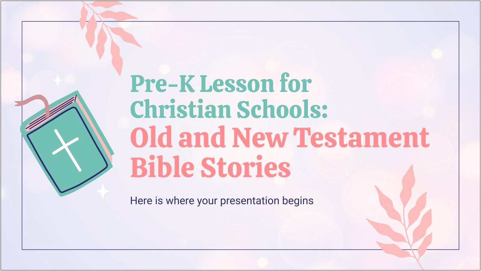 Biblical Studies Powerpoint Templates Free Download