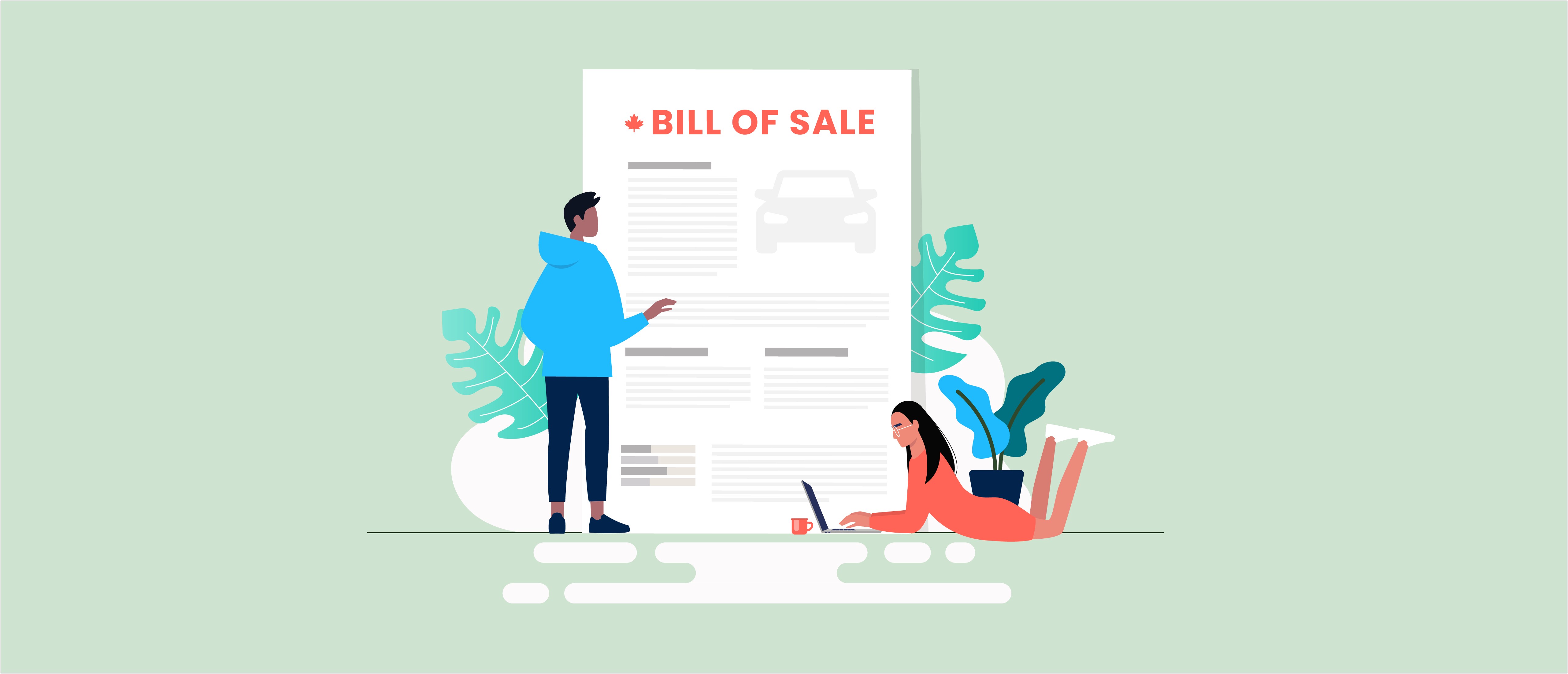 Bill Of Sale Ontario Free Template