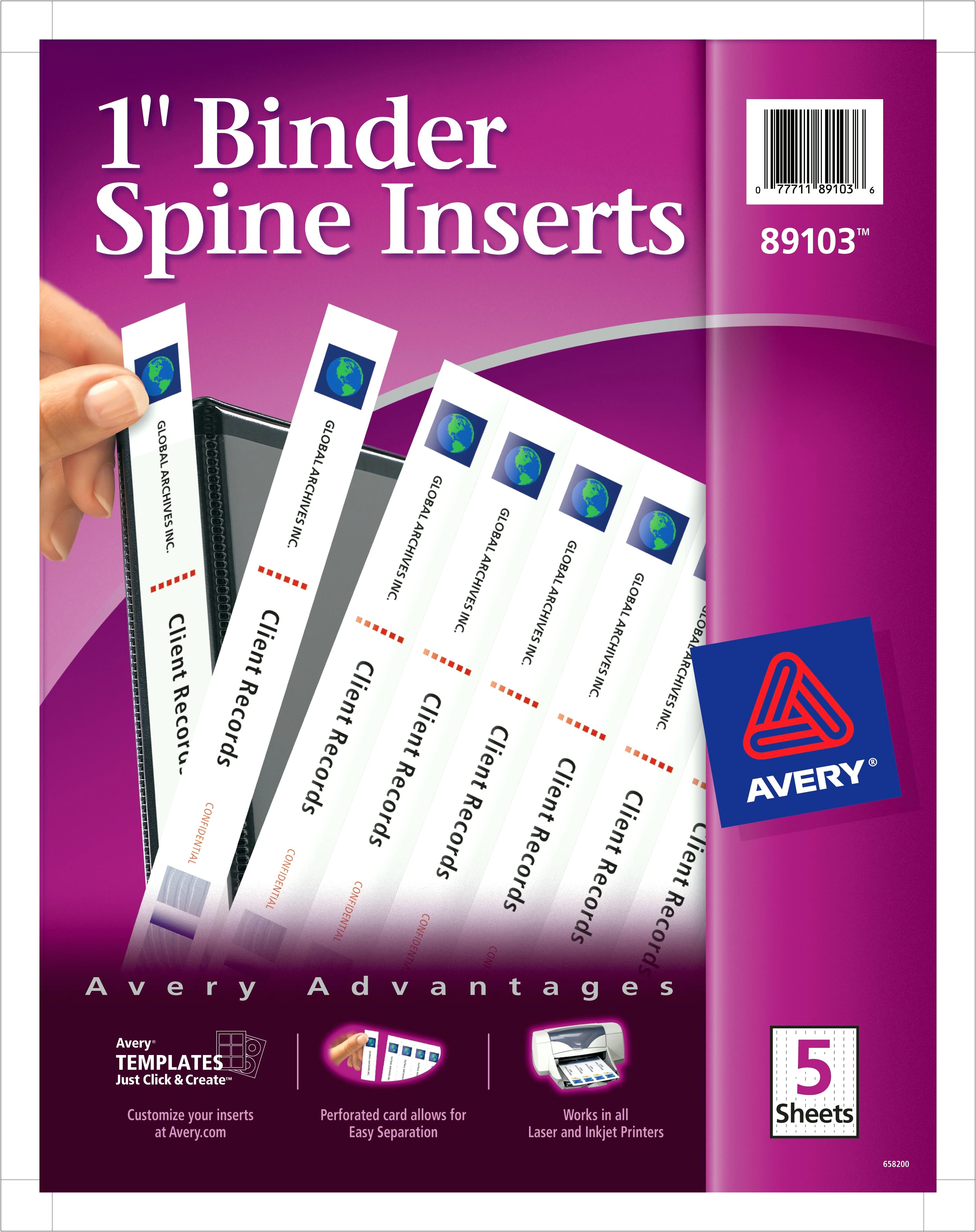 Binder Spine Templates Free 3 Inch