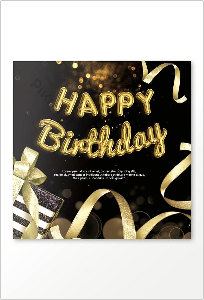 Birthday Greetings Psd Templates Free Download