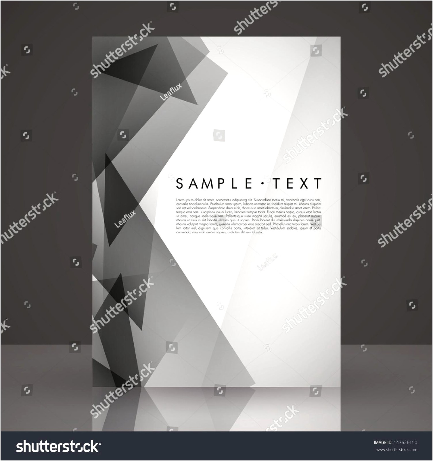 Black And White Free Flyer Template