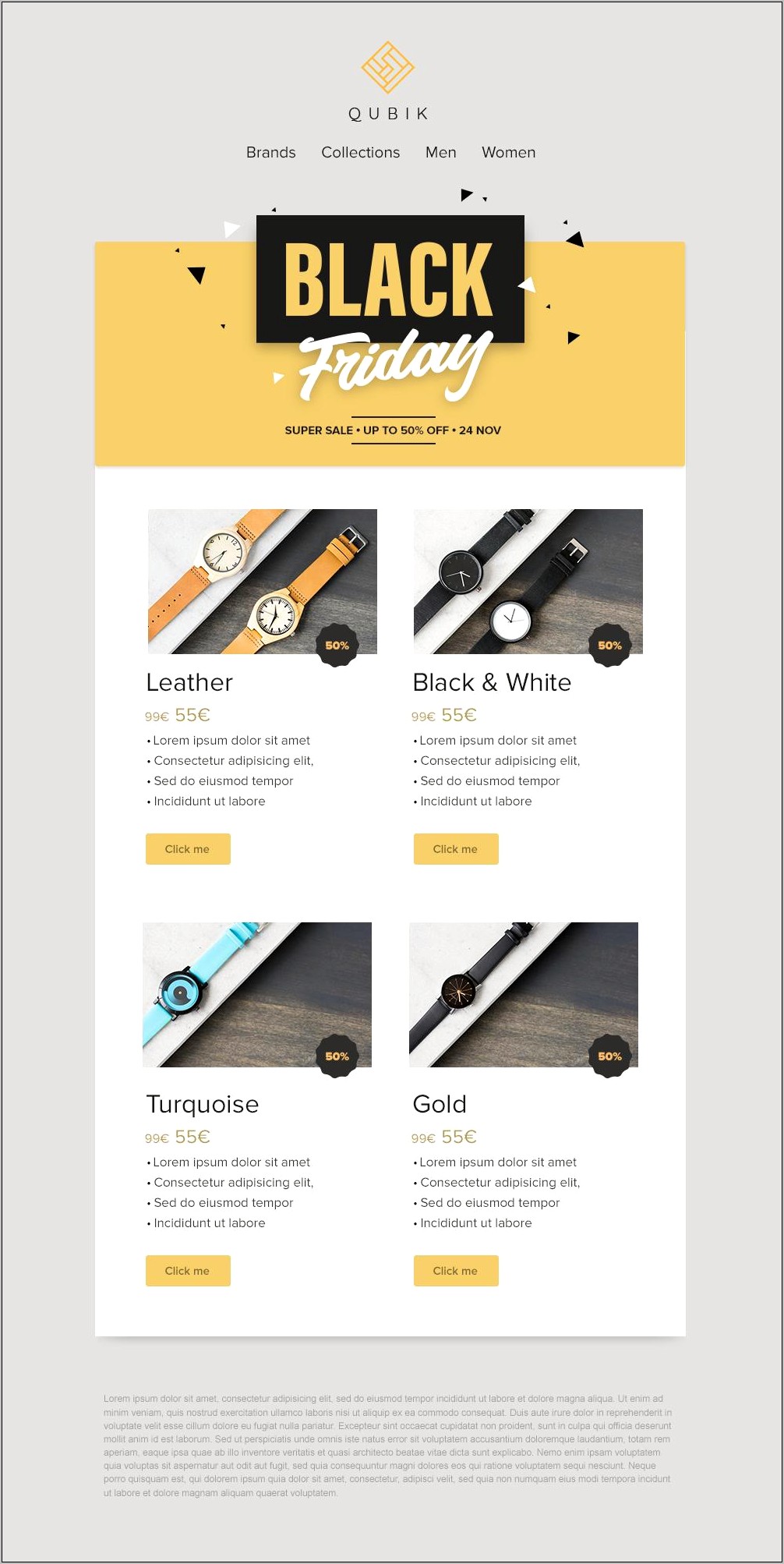 Black And White Newsletter Templates Free