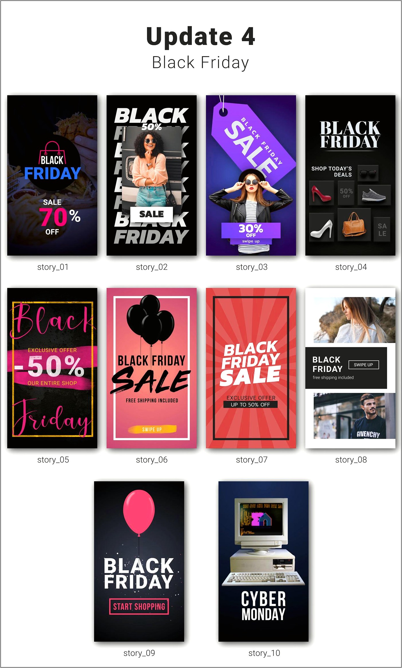 Black Friday After Effects Templates Free