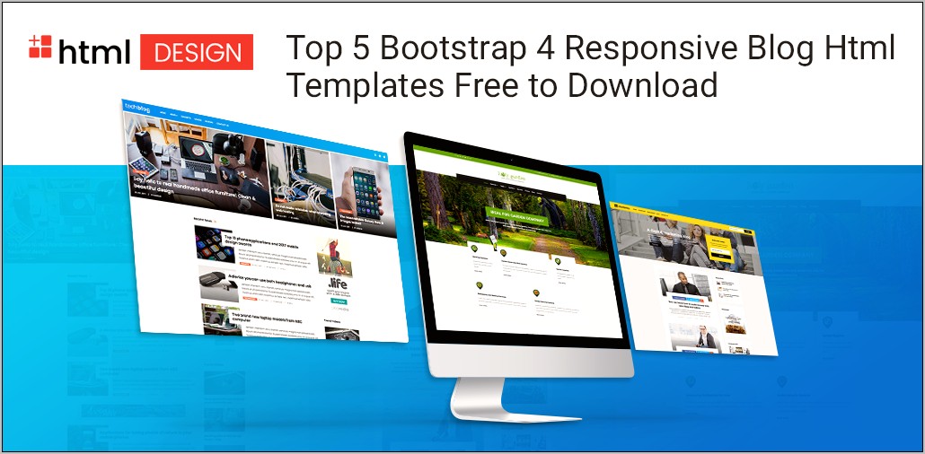 Blog Page Bootstrap Template Free Download
