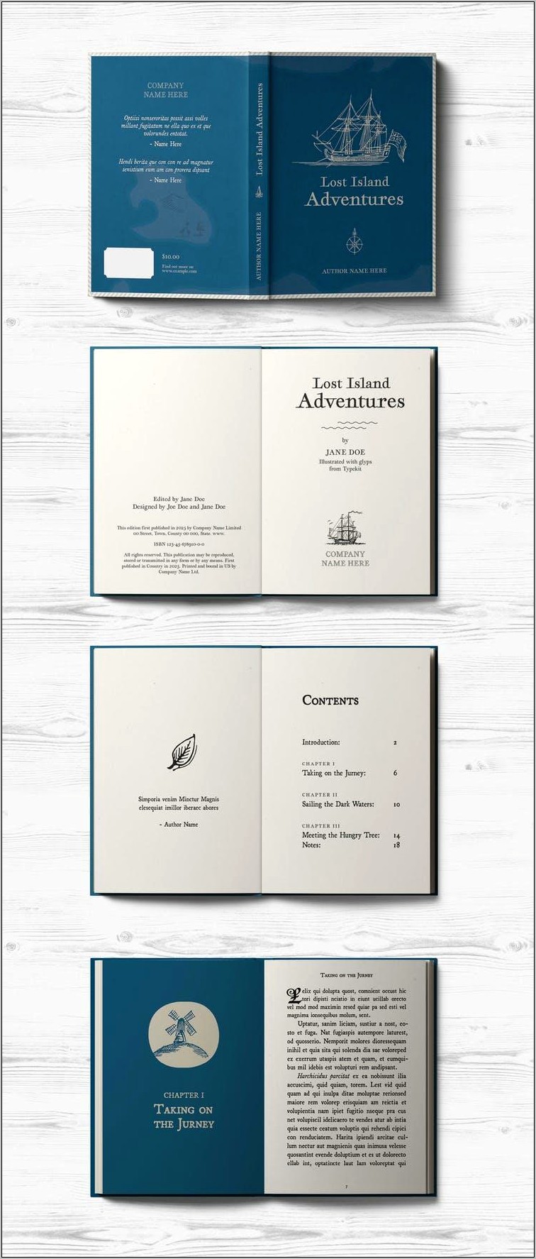 Book Layout Template Indesign Free Download