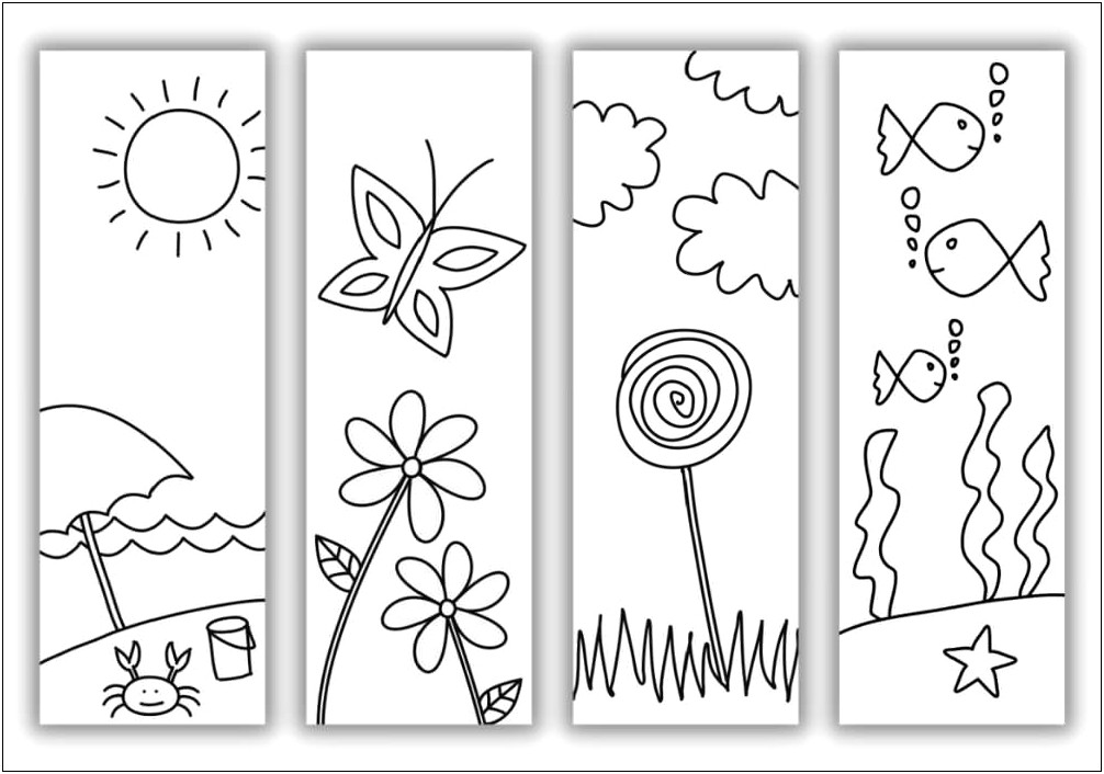 Bookmark Template To Print On Free