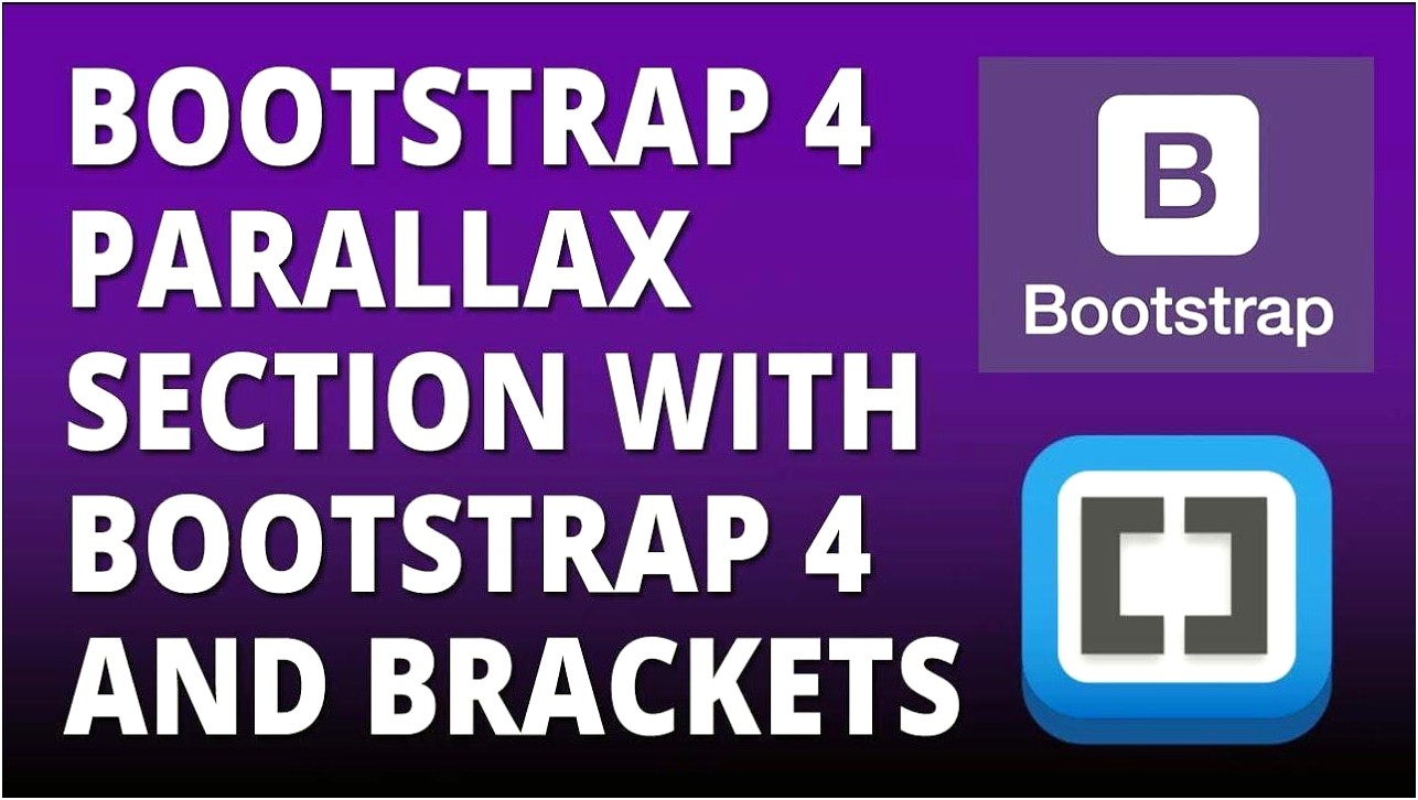 Bootstrap 4 Parallax Template Free Download