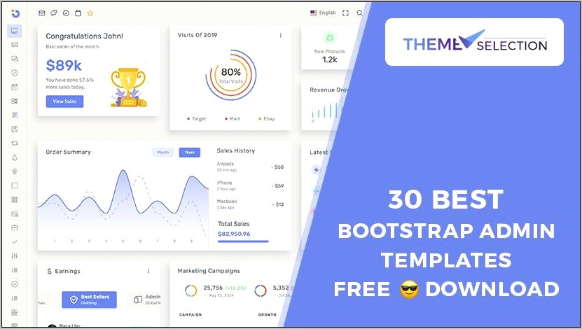 Bootstrap Html Admin Template Free Download