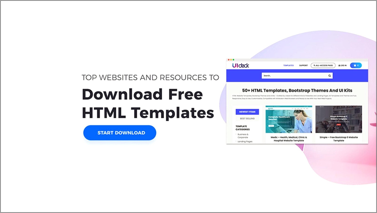 Bootstrap Html Css Templates Free Download