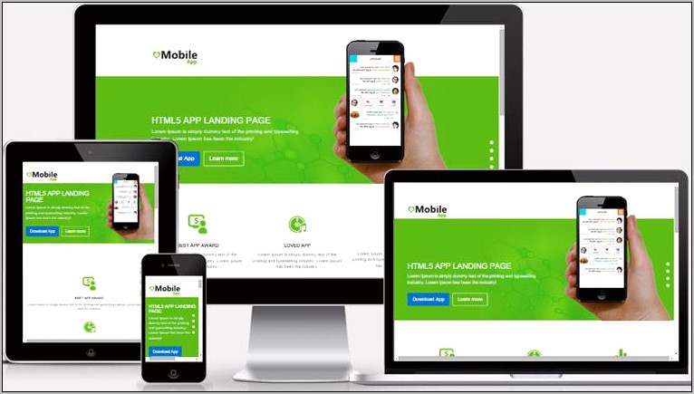 Bootstrap Landing Page Templates Free Download