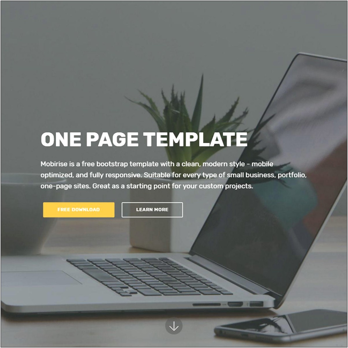 Bootstrap Responsive Login Page Template Free