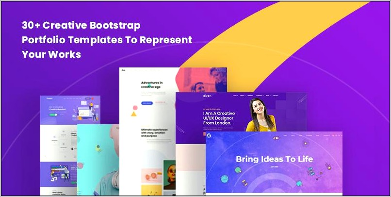 Bootstrap Responsive Portfolio Template Free Download