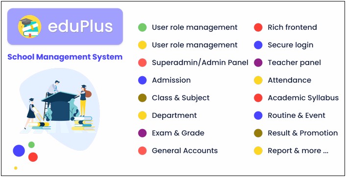 Bootstrap School Management System Template Free