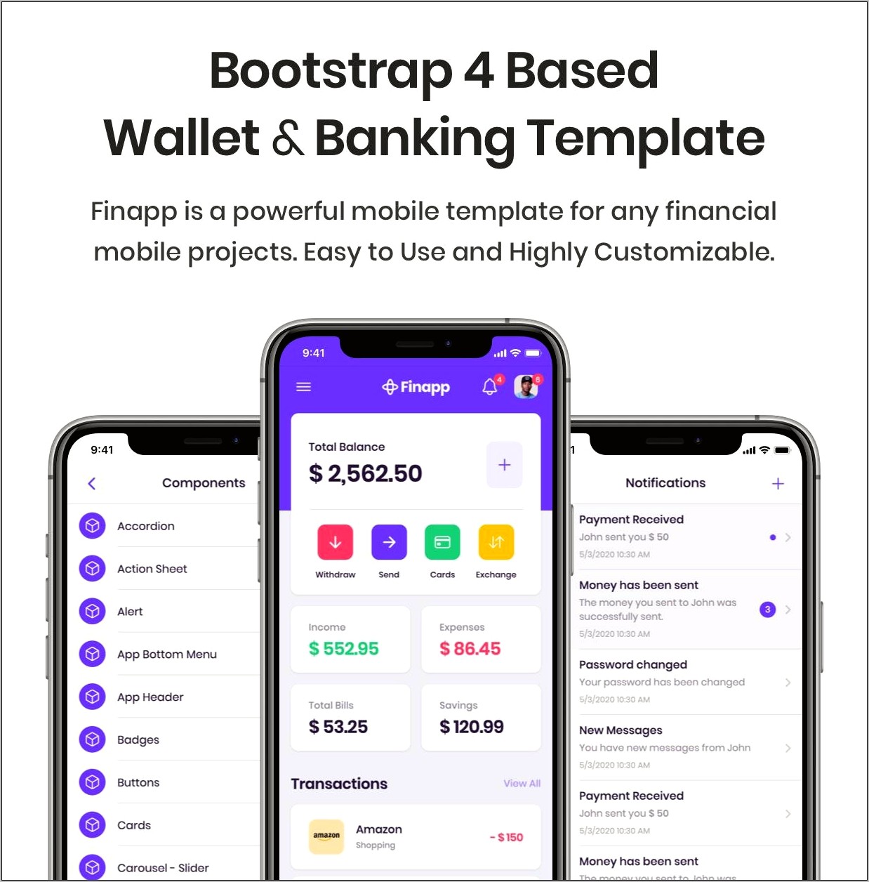 Bootstrap Templates Free Download For Banking