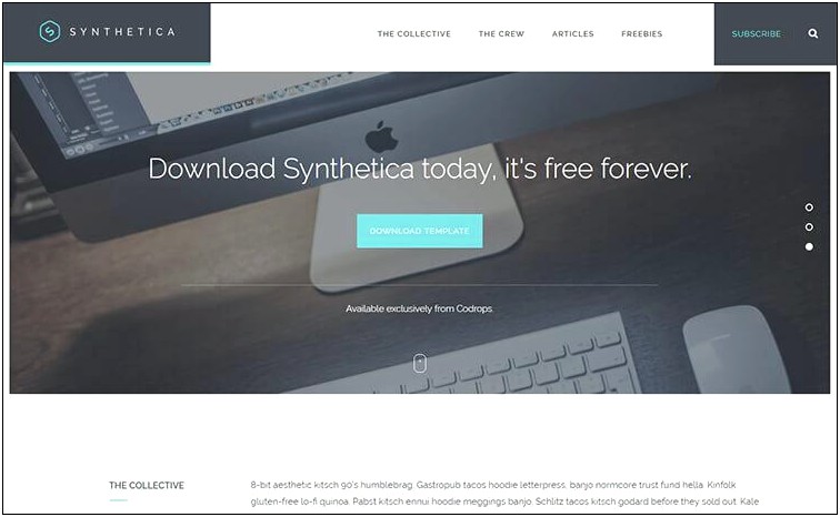 Bootstrap Web Design Templates Free Download