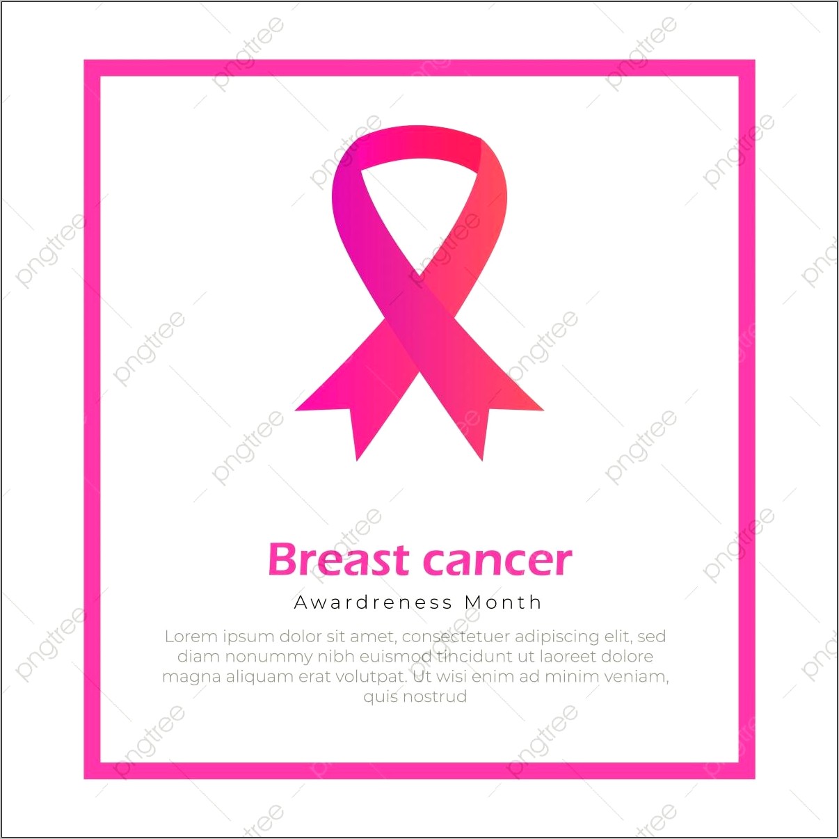 Breast Cancer Awareness Invitation Templates Free